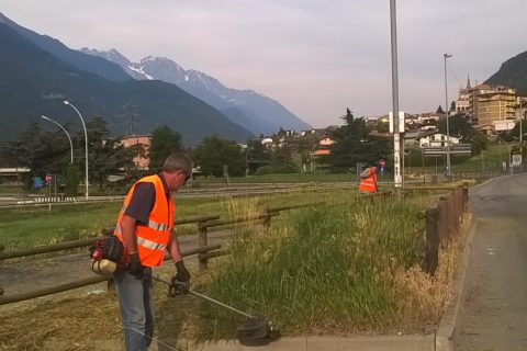 Lavori a Chatillon